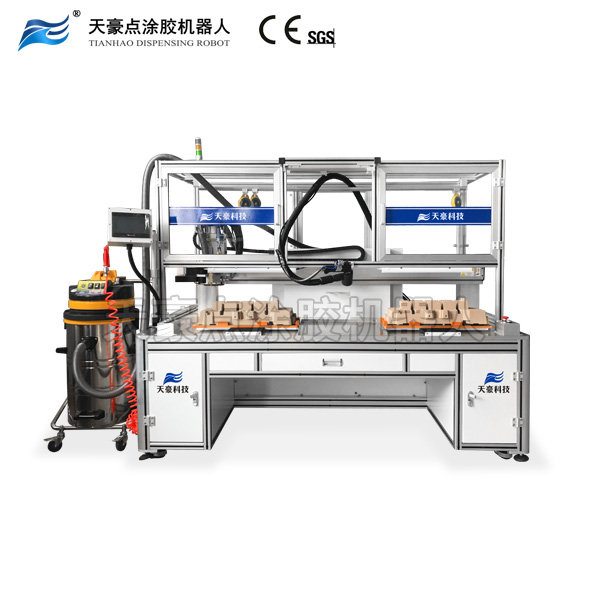 汽车发动机沙模涂胶机器人