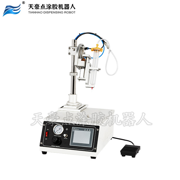 针筒式圆形点涂胶机